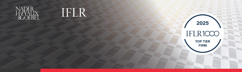 Nader Hayaux Goebel Recognized as Top Tier Firm in IFLR1000 2025 Rankings
