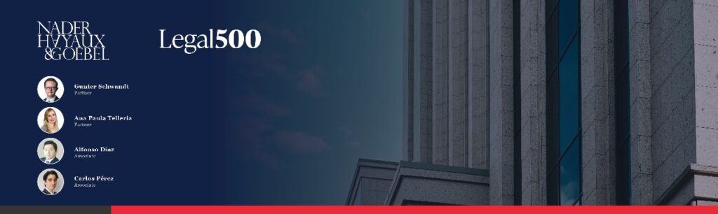 The firm contributes to The Legal 500 – Capital Markets Guide (Mexico)